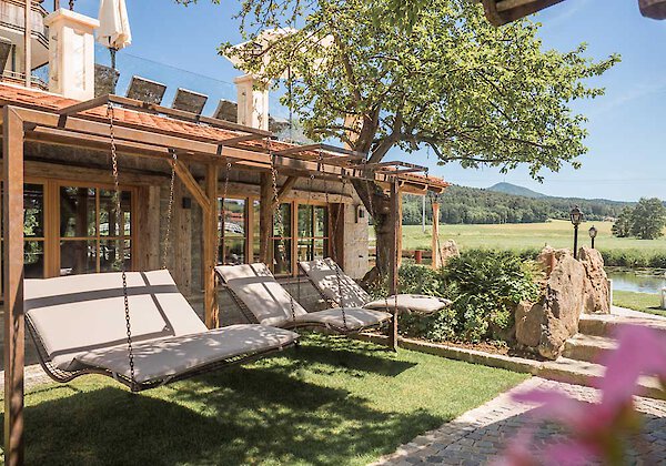 In der Natur des Bayerischen Waldes entspannen